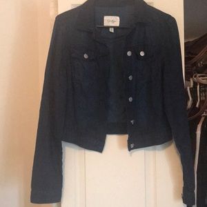 Jessica Simpson denim crop jacket
